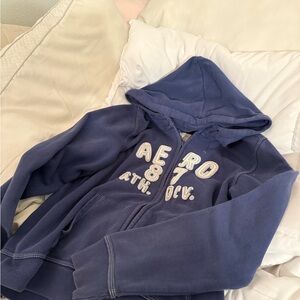 VINTAGE AEROPOSTALE ZIP UP Y2K STREETWEAR